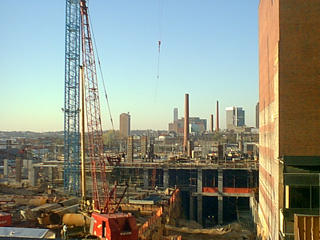 Image result for building cranes in Birmingham, AL